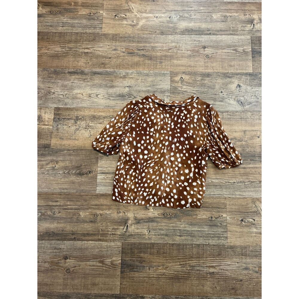 Cropped Zara Button Down Blouse - image 2